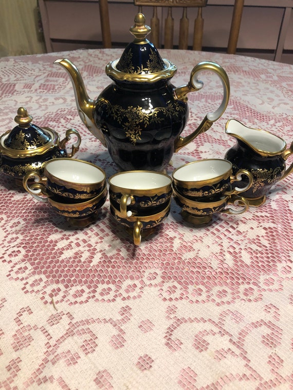 Antique German Tea Set Etsy