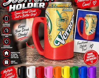 12oz Can Holder with Handle