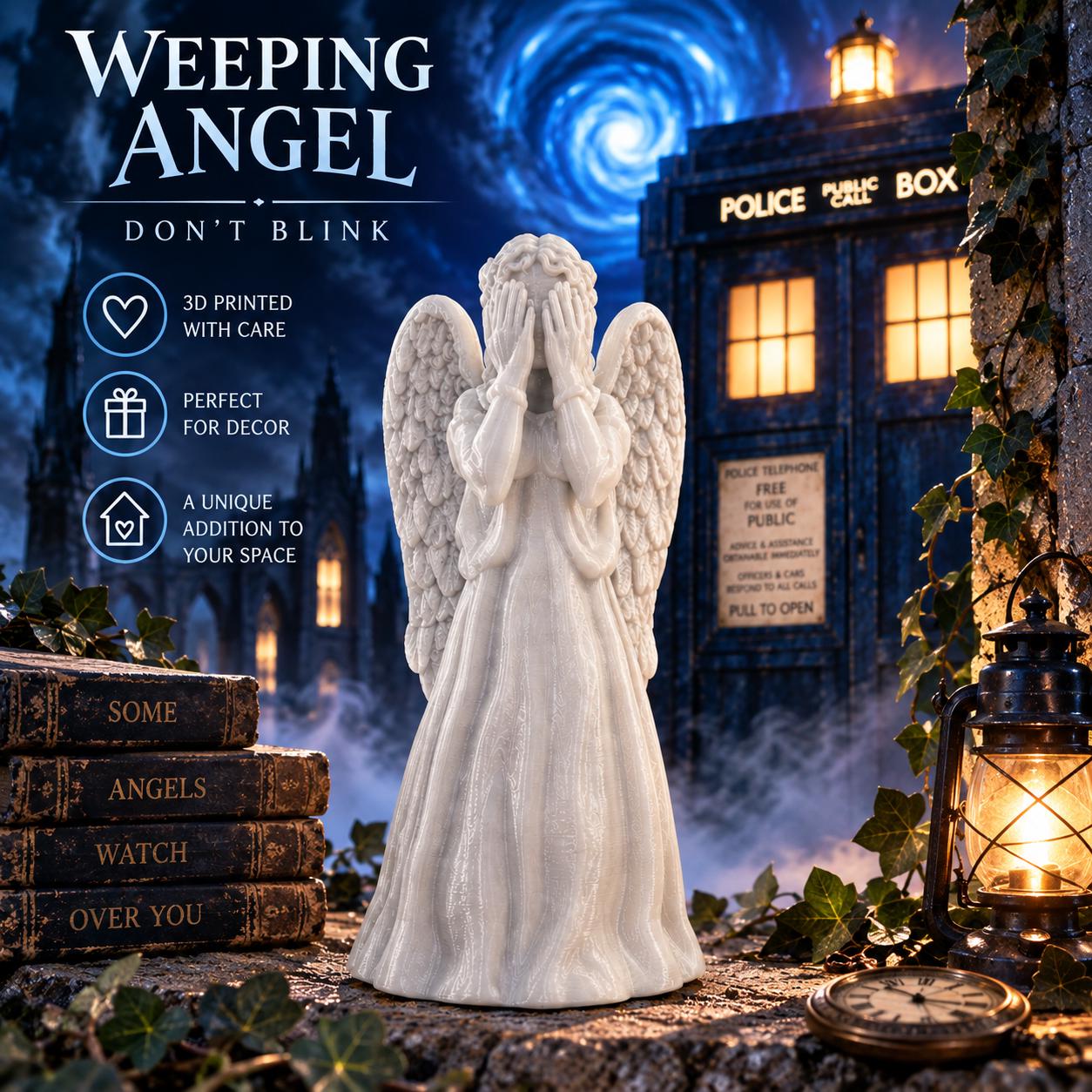 Weeping Angel Figure - Etsy
