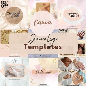 Jewelry Instagram templates|Gold Instagram templates|Luxury Instagram templates|Instagram posts|Aesthetic Instagram template|Instagram feed