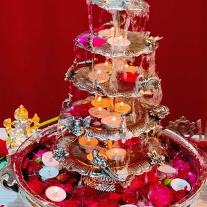 German Silver fountain for Home Decoration