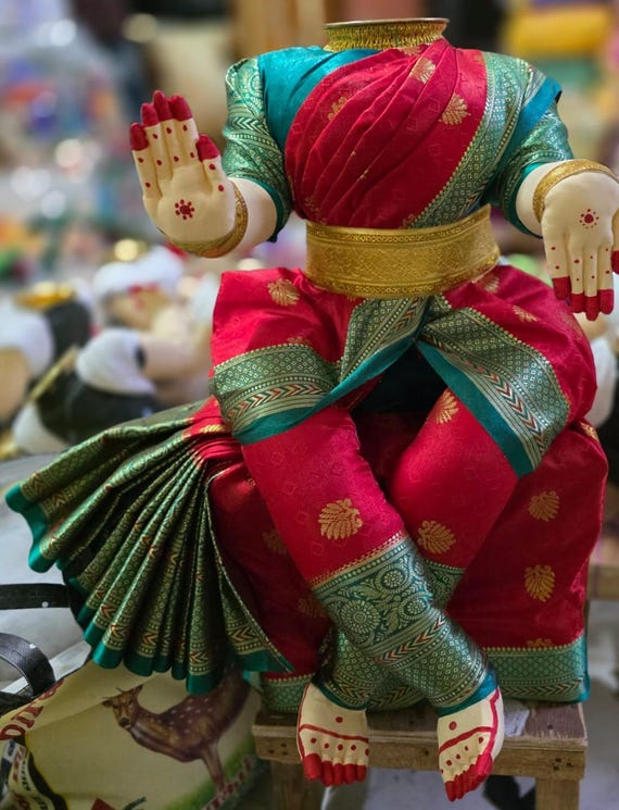 インド 民俗人形 40体 まとめ売り陶器製 マドラス人形 アンティーク