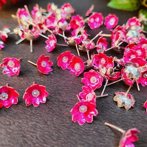 German Silver Pooja Flowers and German Silver Mala #Germansilveritems #germansilverarticles #germansilverpoojaitems