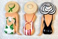 Beachy Ladies Magnet Supplies