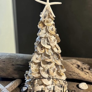 Oyster Shell Tree with Pearls