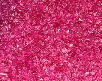 Pink Crushed Glass