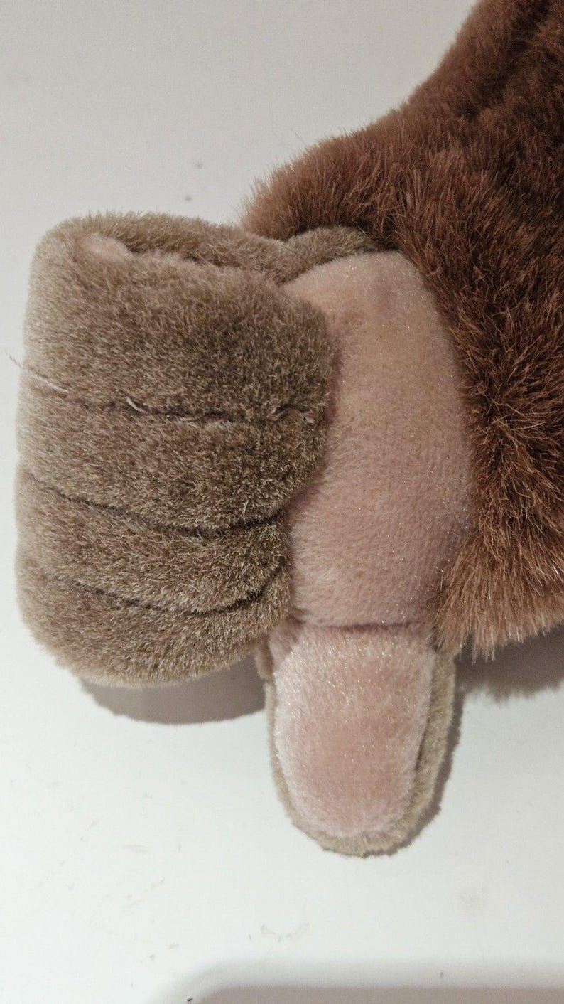 Disney Tarzan Plüschtier Stofftier Stofftier braun Gorilla Vintage Disneyworld 54 cm Bild 13