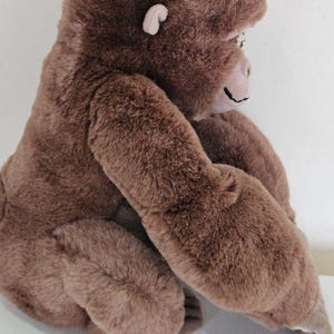 Disney Tarzan Plüschtier Stofftier Stofftier braun Gorilla Vintage Disneyworld 54 cm Bild 9