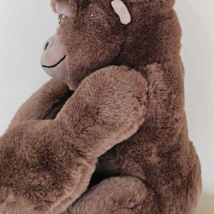 Disney Tarzan Plüschtier Stofftier Stofftier braun Gorilla Vintage Disneyworld 54 cm Bild 7