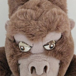 Disney Tarzan Plüschtier Stofftier Stofftier braun Gorilla Vintage Disneyworld 54 cm Bild 2