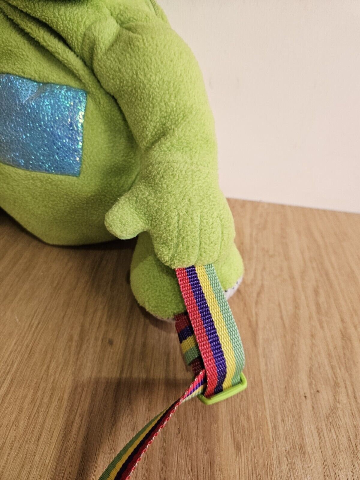 Vintage Teletubbies Dipsy Backpack Bag Green Plush Doll 1996 Etsy