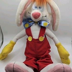 Peluche parlante con cuerda de Playskool de "¿Quién engañó a Roger Rabbit?" con voz distorsionada