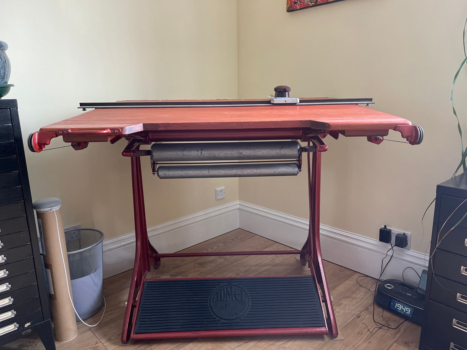 Vintage Admel Architects A1 Drawing Board & Original 360 zephyr