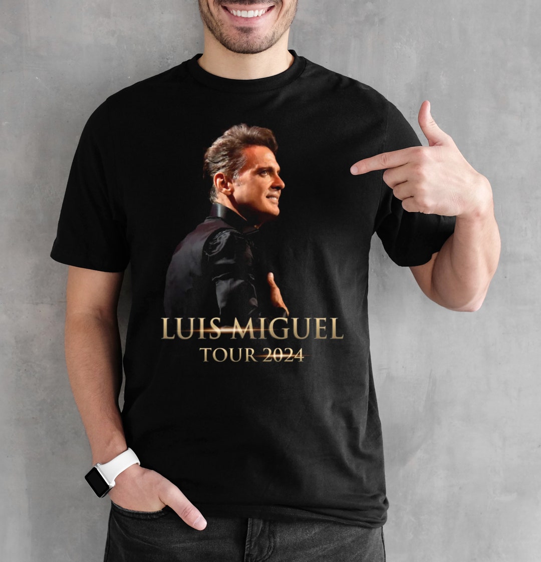 Luis Miguel Tour 2024 Shirt, Luis Miguel Concert Merch, Luis Miguel Fan