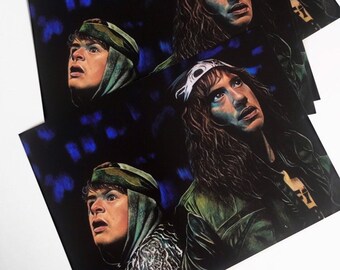 エディ・マンソン「マスター・オブ・パペット」水彩画アートプリント