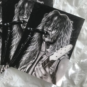 James Hetfield A5 art print