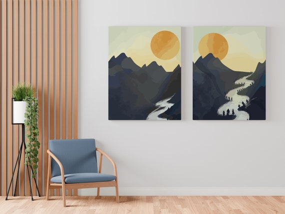 Printable Art Wall Decoration. Printable Painting for Wall - Etsy