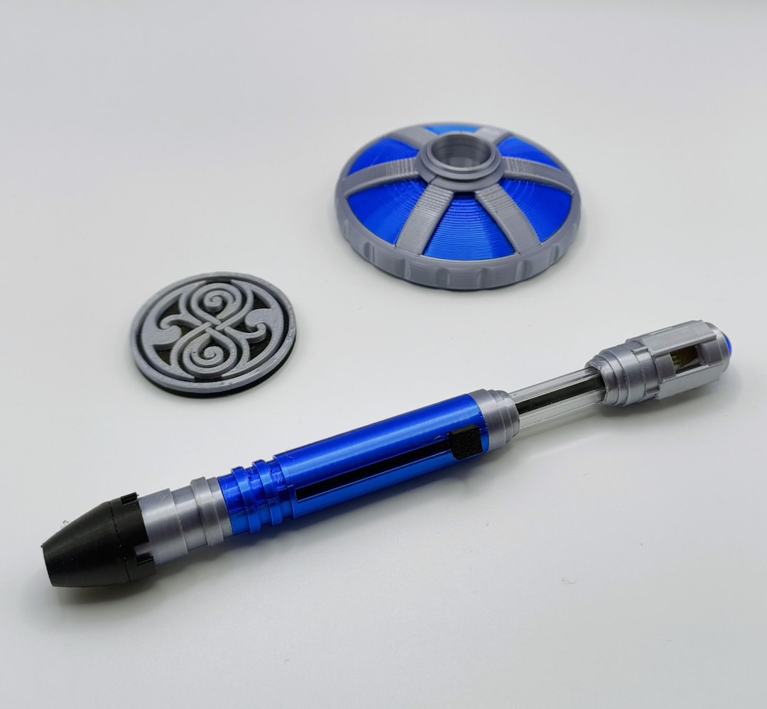 Dr Who Inspired 9th/10th Doctor Sonic Screwdriver Pen & Stand - Etsy