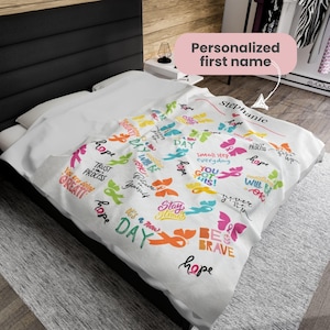 Cancer emotional support blanket
