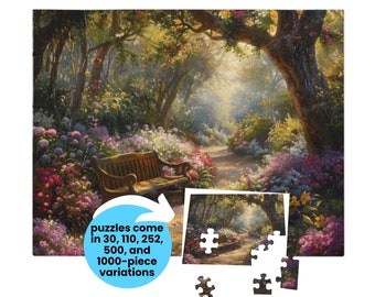 Un puzzle de jardin