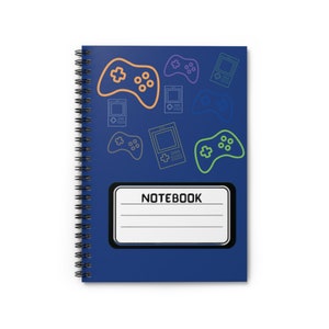 Remote controller design spiral notebook