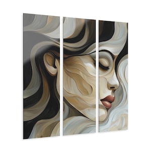 Elegant Acrylic Prints Triptych Wall Art