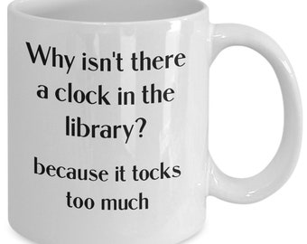 Funny Librarian Mug Funny Gift for Librarian Cataloger Mug Funny Library Keeper Mug Gift for Her Funny Book Collector Gift New Librarian Mug