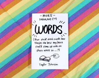 MORE Fab Words - Original 8-Page Mini Zine