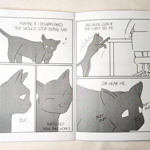 The Feline Guide To Grief - Original 12-Page Comic image 6