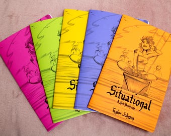 Situational - Original 32-Page Art Illustration Sketchbook Artbook / Zine