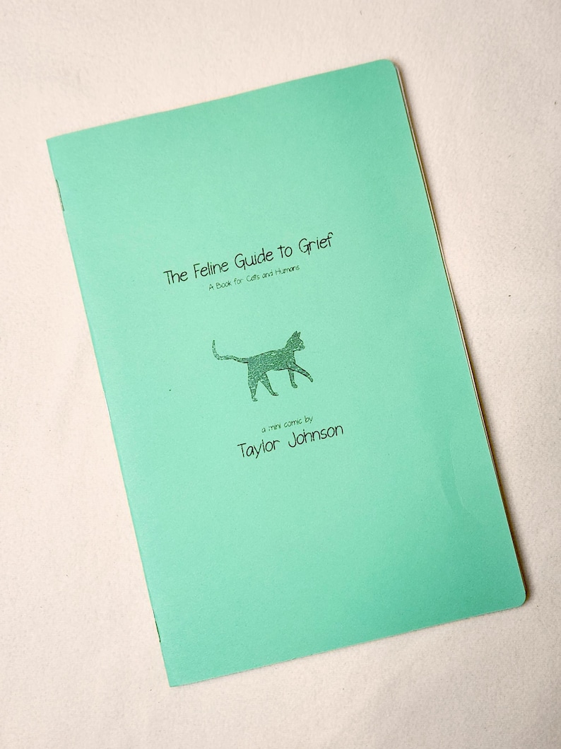The Feline Guide To Grief - Original 12-Page Comic image 1