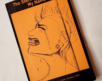 The Storm That Speaks My Name - Original 32-Page Art Illustration Sketchbook Zine