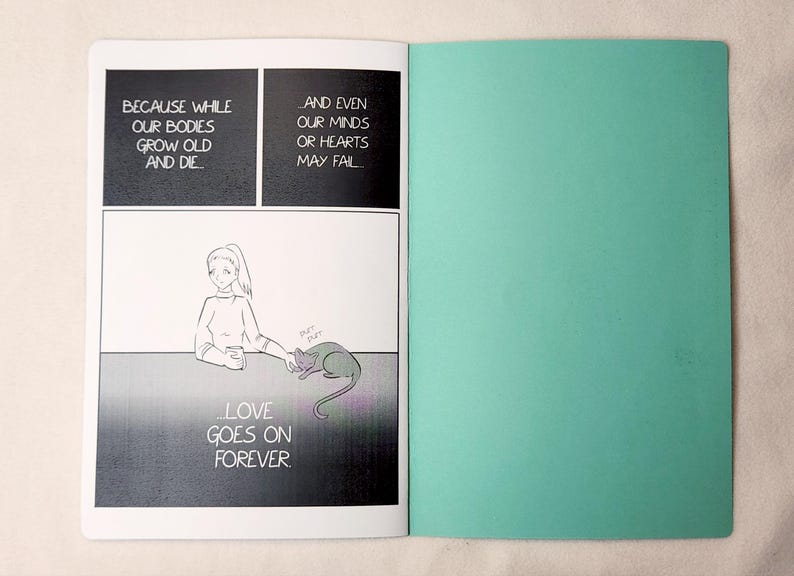 The Feline Guide To Grief - Original 12-Page Comic image 8