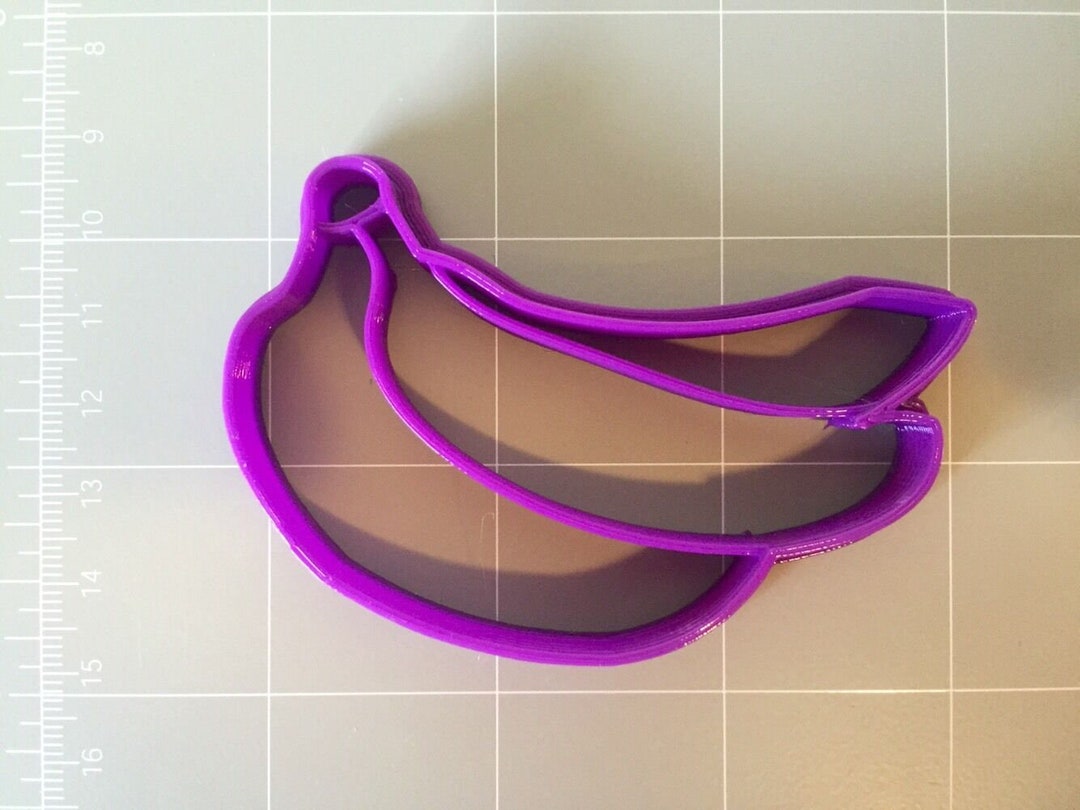 Banana Cookie Cutter 70 Microns 3D Printer Etsy