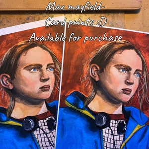 Max mayfield (kaartafdrukken)