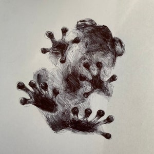 Ribbit - impresiones de tarjetas