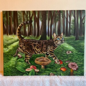 The forest- original painting