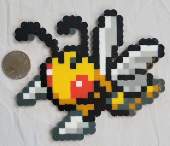 Beedrill Pokemon Sprite Kandi Pattern Pokemon Bead Pokemon Sprites