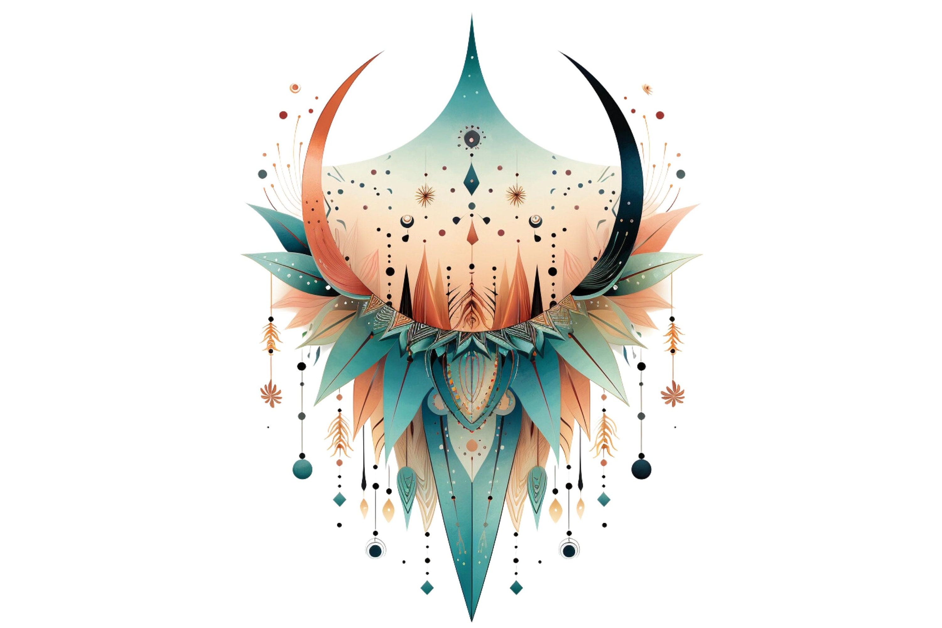 28 Ethereal Moons SVG Files for Bohemian and Witchy Crafts ...