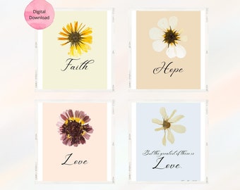 1 Corinthians 13:13- Multiple Printable