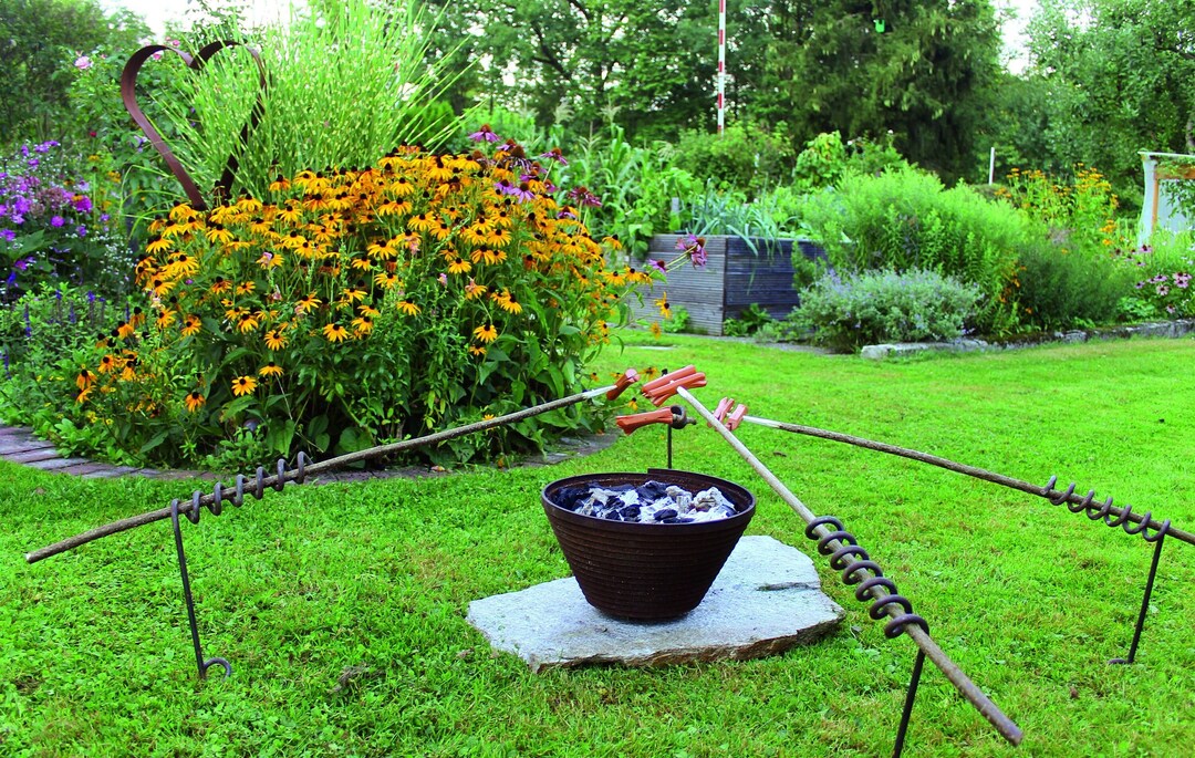 SKEWER HOLDER, GRILL Accessories, Skewer Grill, Spiral Fix Skewer, Bbq