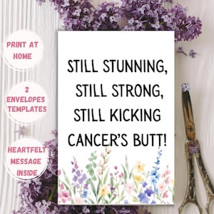 En pensant à vous, les fleurs du cancer vont bientôt mieux