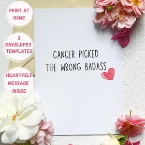je pense à vous carte cancer chimiothérapie radiothérapie message motivant envoi d'amour dur à cuire