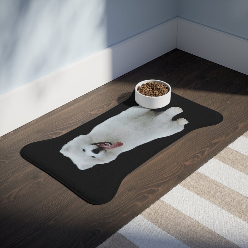 Customizable Pet Feeding Mats for Dogs and Cats Personalize Your Pet's