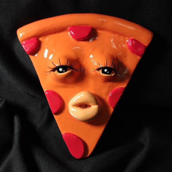 Mrs. Pizza Incense and Jewelry Holder