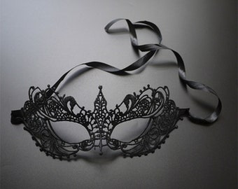 Masquerade Mask women, black Sexy Lace Mask, Masquerade Mask, Mardi Gras Mask, Halloween Lace Masks,Bridal Mask Weddings