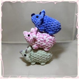 Triceratopo all'uncinetto / Dinosauro / Amigurumi / Peluche