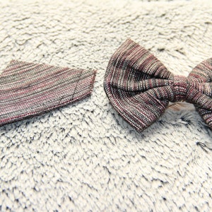 Bow tie and costume sleeve set