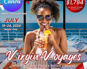 Virgin Voyages Group Cruise Flyer