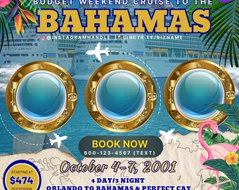 Budget Weekend Cruise Flyer